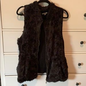 Fur Zip-Up vest
